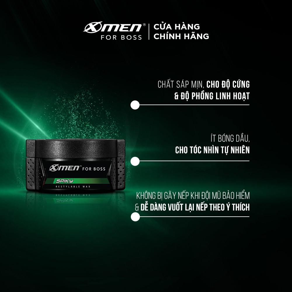 Sáp vuốt tóc X-Men For Boss Wax SPIKY 70g - Vuốt dựng cá tính