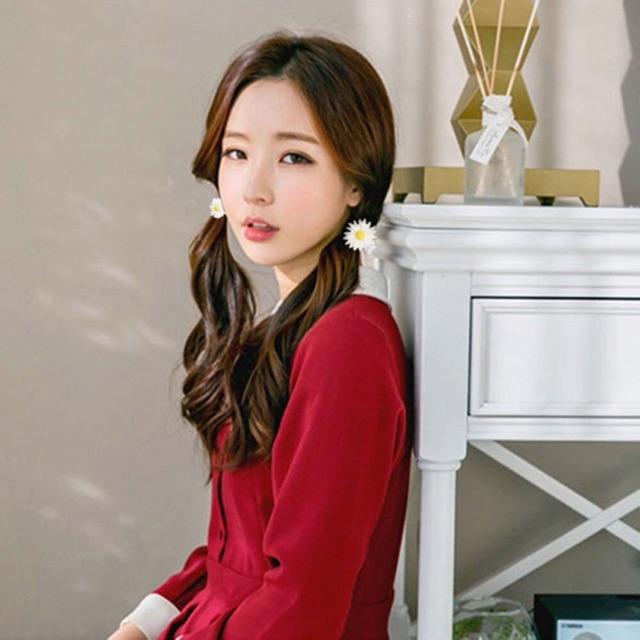 Set 10 cột tóc hoa cúc họa mi