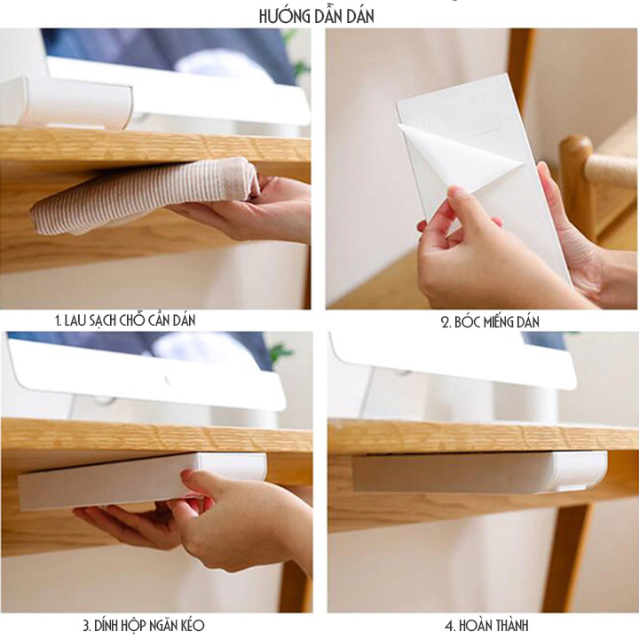NGĂN KÉO DI ĐỘNG DÍNH GẦM BÀN