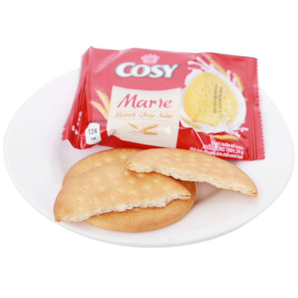Combo 2 hộp Bánh quy sữa COSY Marie, hộp 336g