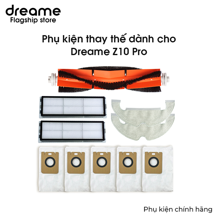 Hình ảnh Phụ kiện thay thế dành cho Dreame Z10 Pro - Phụ kiện chính hãng