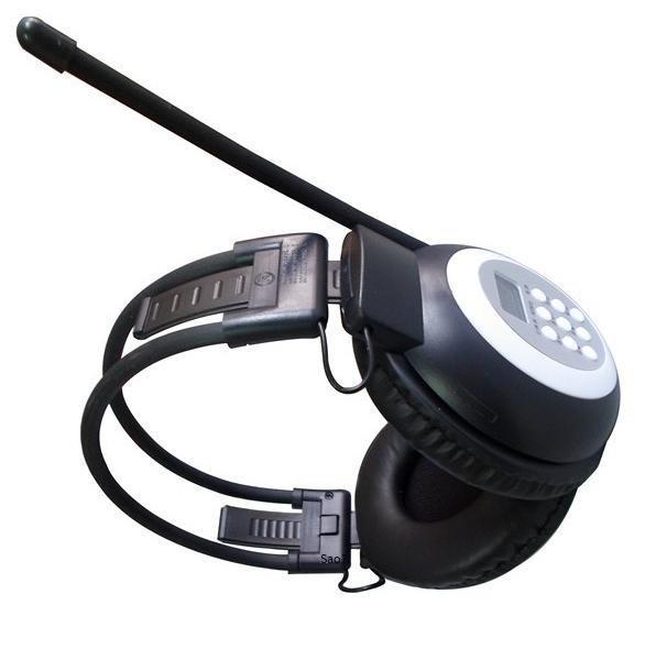 Tai nghe kiểm tra nghe tiếng Anh CET-4 và CET-6 của trường trung học đại học theo phong cách mới nhất Tai nghe FM FM không dây gắn trên đầu