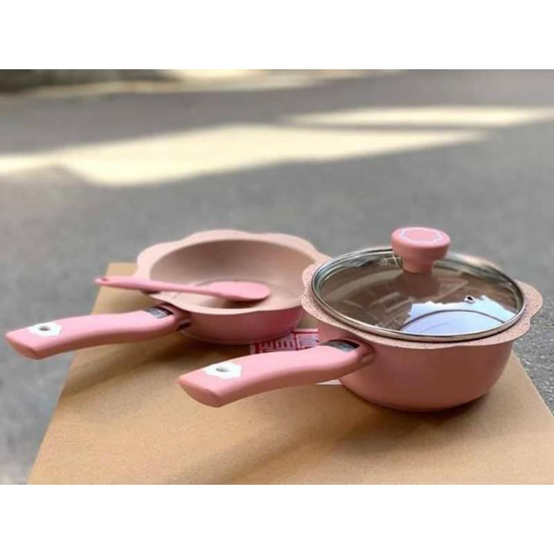 Bộ nồi chảo 16cm Nhật Bản