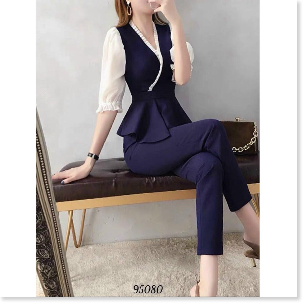 SET BỘ ĐỒ NỮ CỐNG SỞ CỰC XINH , TÔN DÁNG CHO CÁC CHỊ EM KHANH AN FASHION
