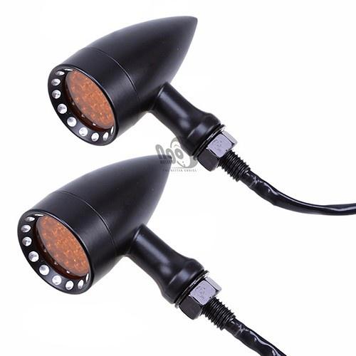 ĐÈN XI NHAN  HARLEY LED - CHẤT LIỆU NHÔM - phụ tùng đèn xi nhan