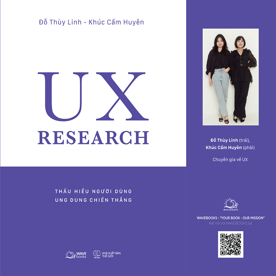 Sách - UX RESEARCH-Thấu Hiểu Người Dùng, Ung Dung Chiến Thắng