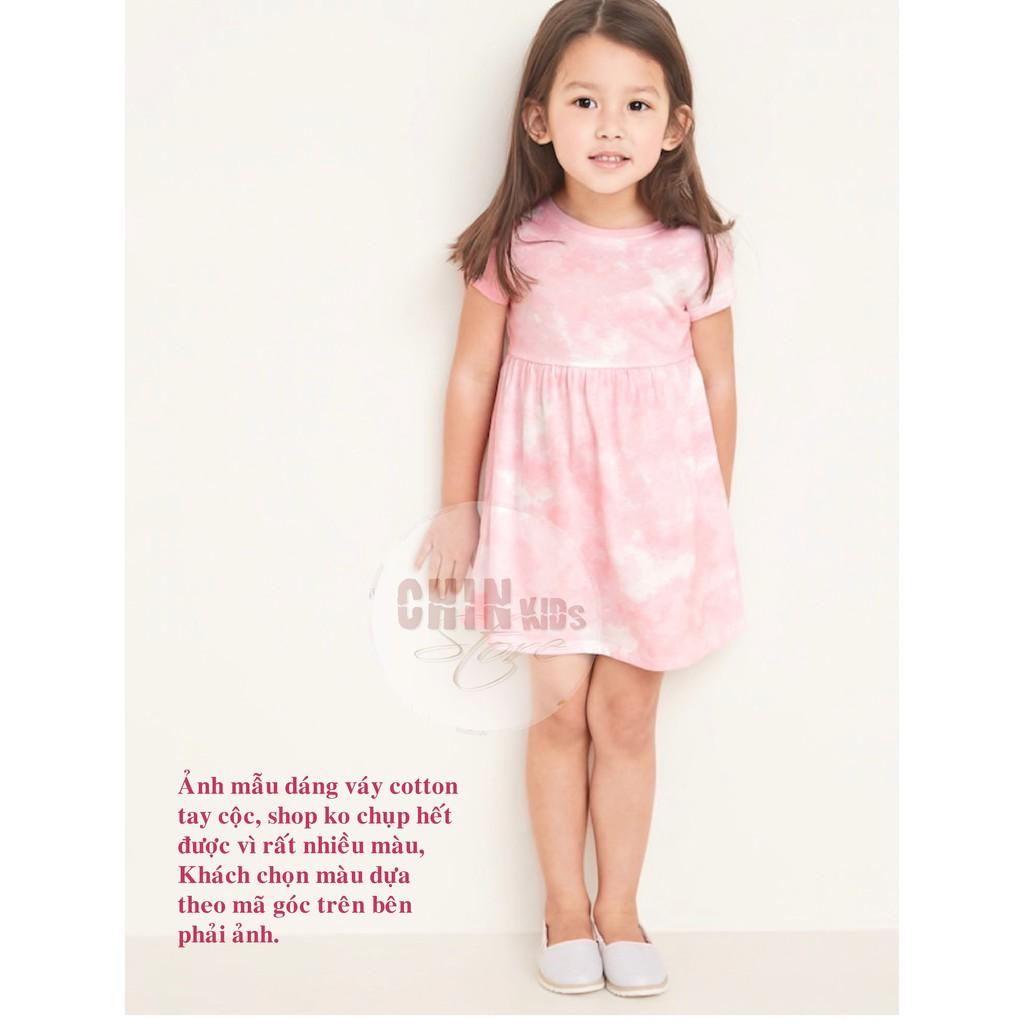 Váy bé gái cotton VNXK họa tiết xinh xắn chất vải siêu xịn