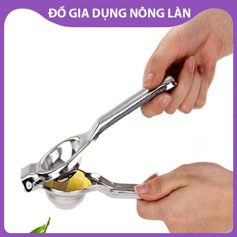 Dụng cụ ép vắt chanh bằng Inox 304 nhỏ gọn tiện lợi an toàn dễ dàng sử dụng NL Shop