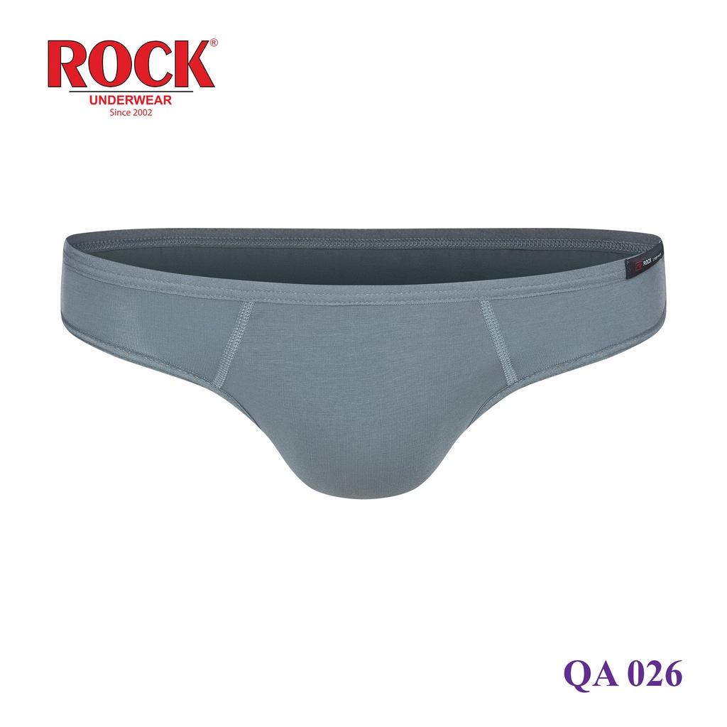 Quần lót nam cotton 4 chiều thoáng mát ROCK QA026 thun kẹp bản nhỏ trẻ trung, năng động, co giãn, ôm sát, thoải mái