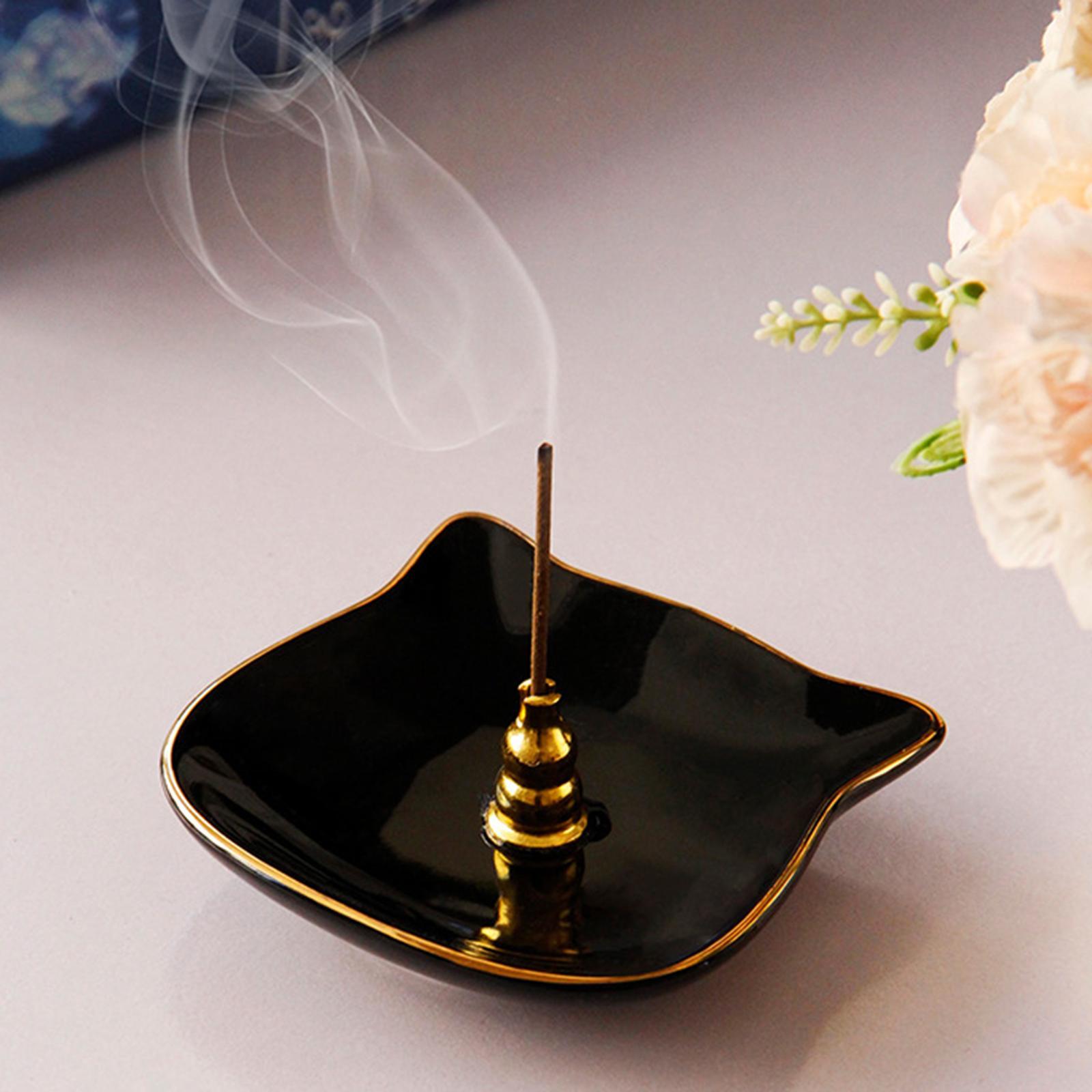 Incense Burner Holder Meditation Incense Holder for Home Living Room Outdoor Yoga Room