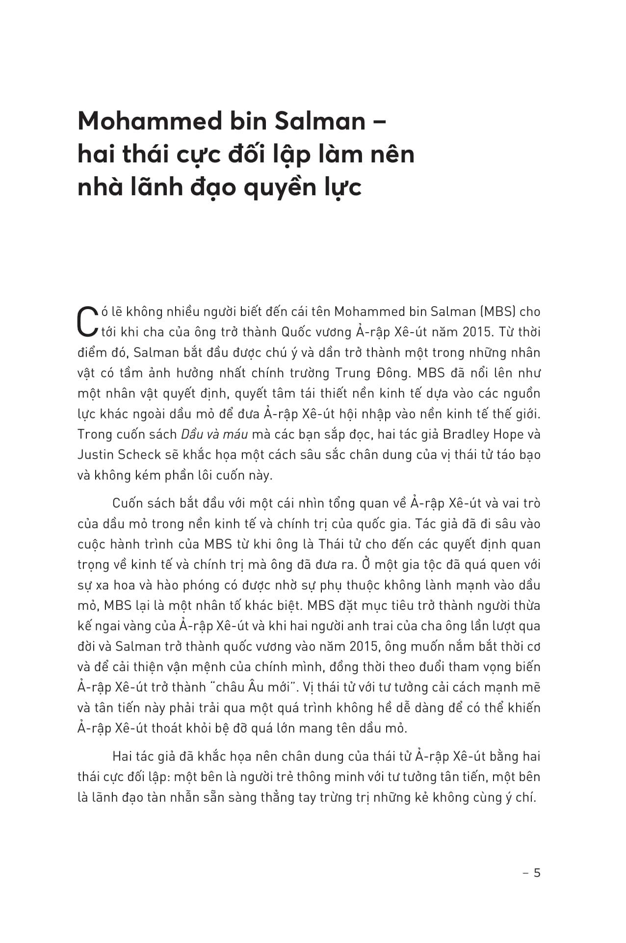 Dầu Và Máu