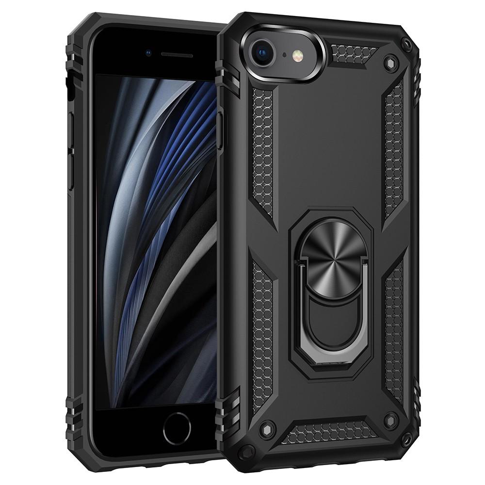 Ốp lưng dành cho iPhone SE 2020 chống sốc 2 lớp kèm nhẫn iring làm giá đỡ