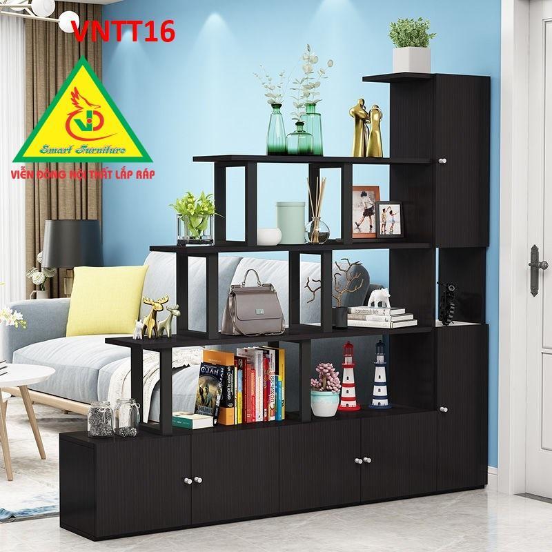 TỦ KỆ TRANG TRÍ KIÊM VÁCH NGĂN TNTT16 - Nội thất lắp ráp Viendong Adv