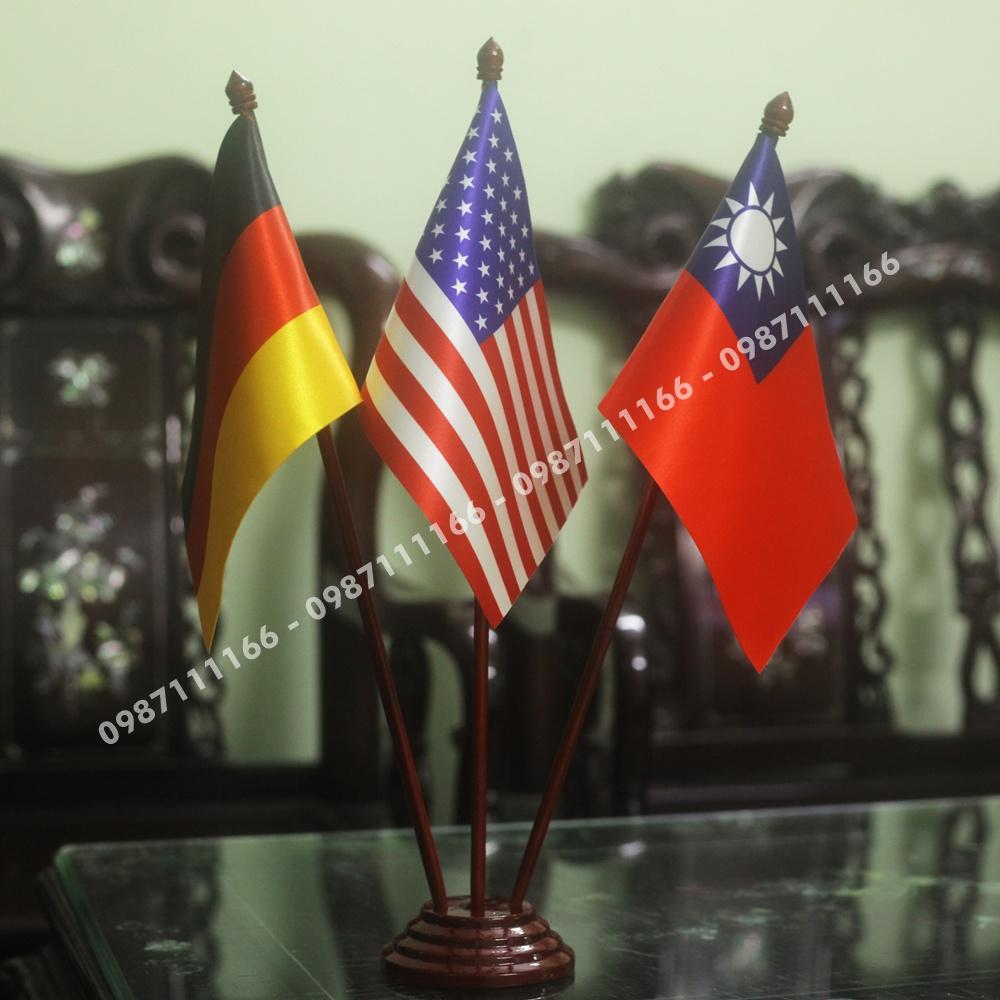 Cờ Để Bàn Đức - Mỹ - Đài Loan