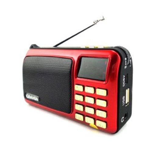 Loa Nghe USB Thẻ Nhớ Có Ăng Ten Nghe FM