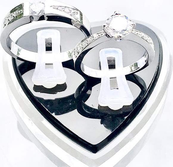 Nhẫn Đôi Bạc ND1099 Cỡ Nhỏ