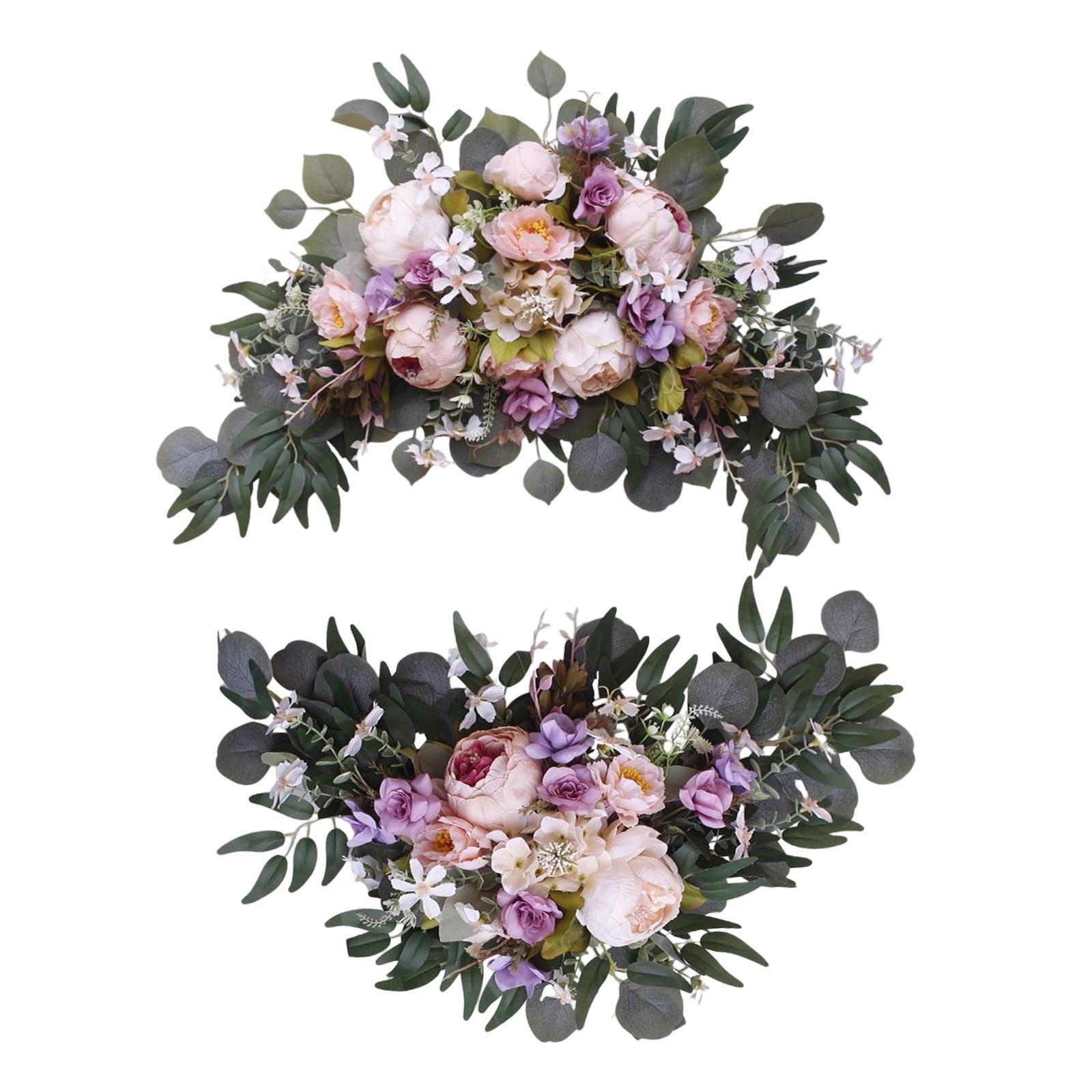 Wedding Arch Flowers Green Leaves Wedding Centerpiece for Door Decoration