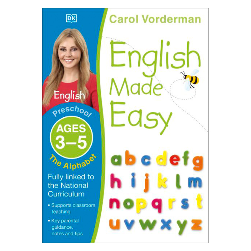 Sách English Made Easy The Alphabet, Ages 3-5 (Preschool)
