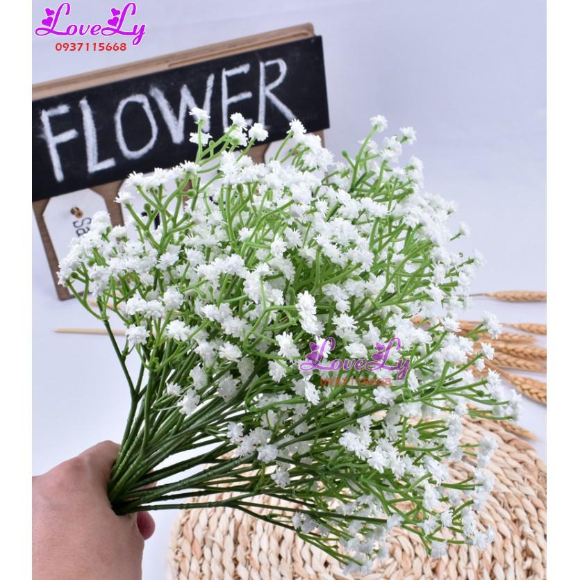 Hoa giả - Hoa Xiu giả như thật decor trang trí nhà siêu dễ thương