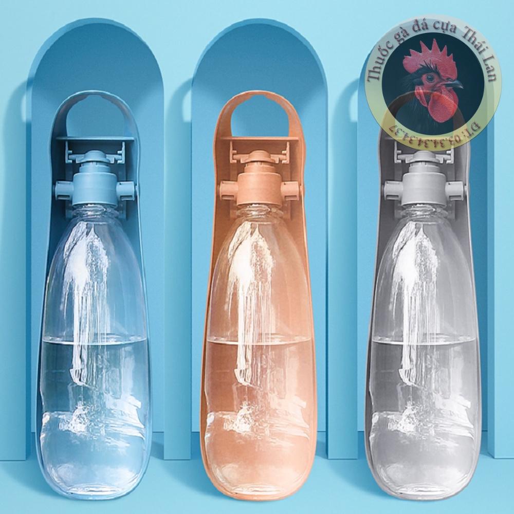 Bình nước du lịch , di động 550ml dành cho chó mèo