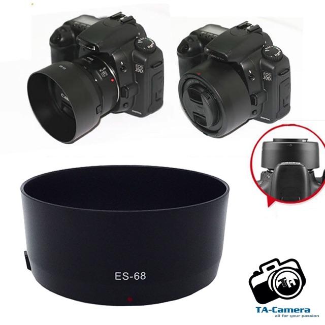 Lens hood For Canon ES-68 cho lens 50 1.8 STM