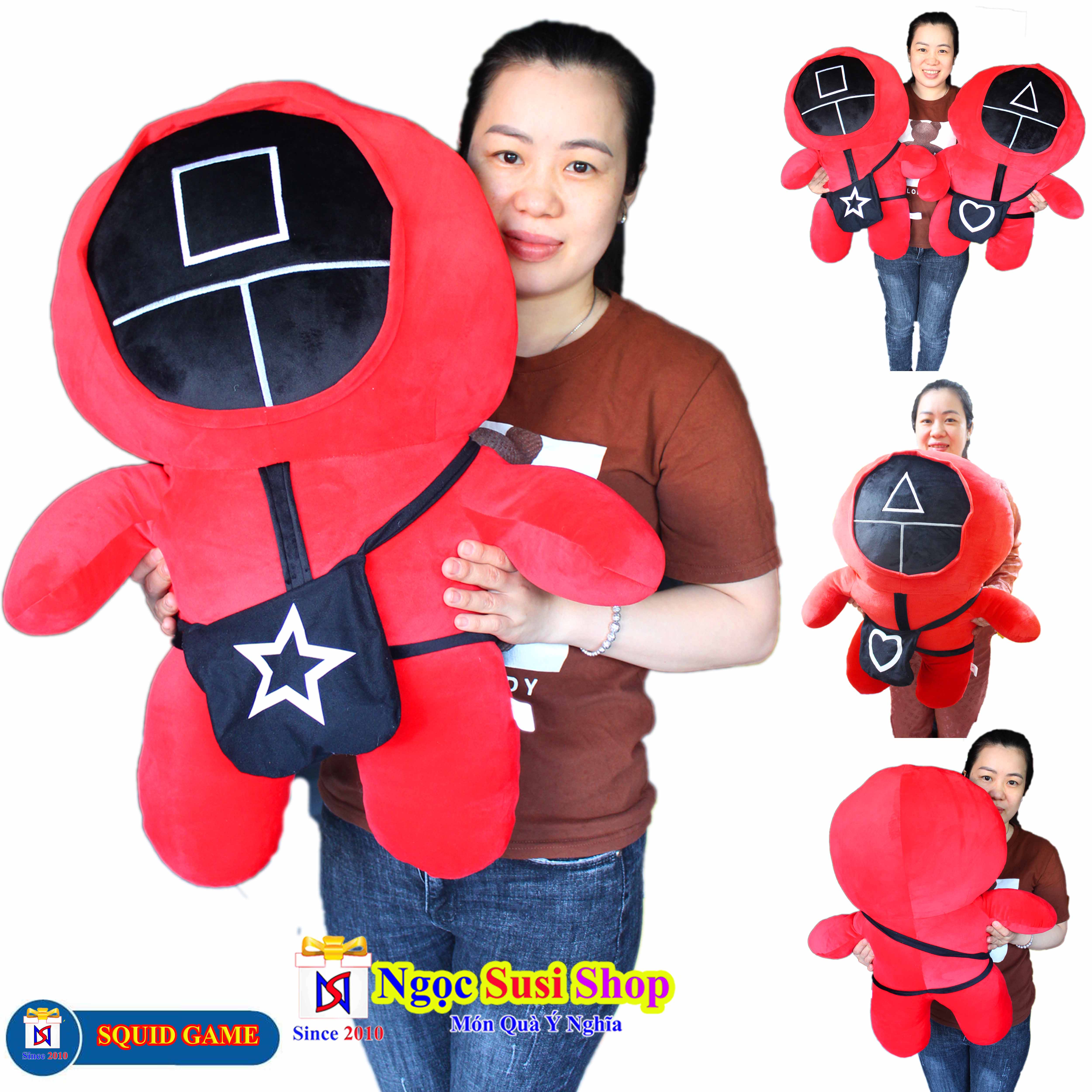 THÚ BÔNG SQUID GAME SIÊU TO