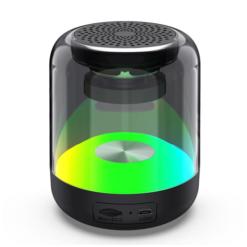 Mini tws điện thoại di động loa bluetooth ánh sáng chất lượng cao chất lượng không dây hộp âm thanh nhỏ Color: Red