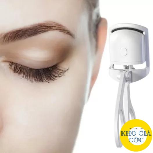 Máy Uốn Mi Cong Bằng Điện Cao Cấp,Uốn Cong Lông Mi Tự Nhiên, Giữ Nếp Lâu Dài Bằng Nhiệt,Có Cổng Sạc USB HQ KHOGIAGOC