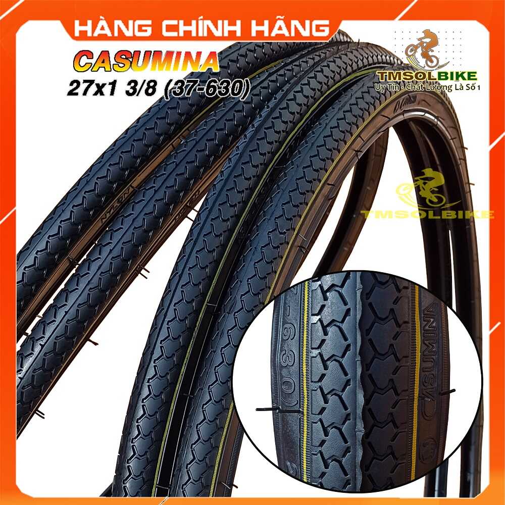 Vỏ Lốp Xe Đạp 27x1 3/8 Cho Xe Đạp Phổ Thông