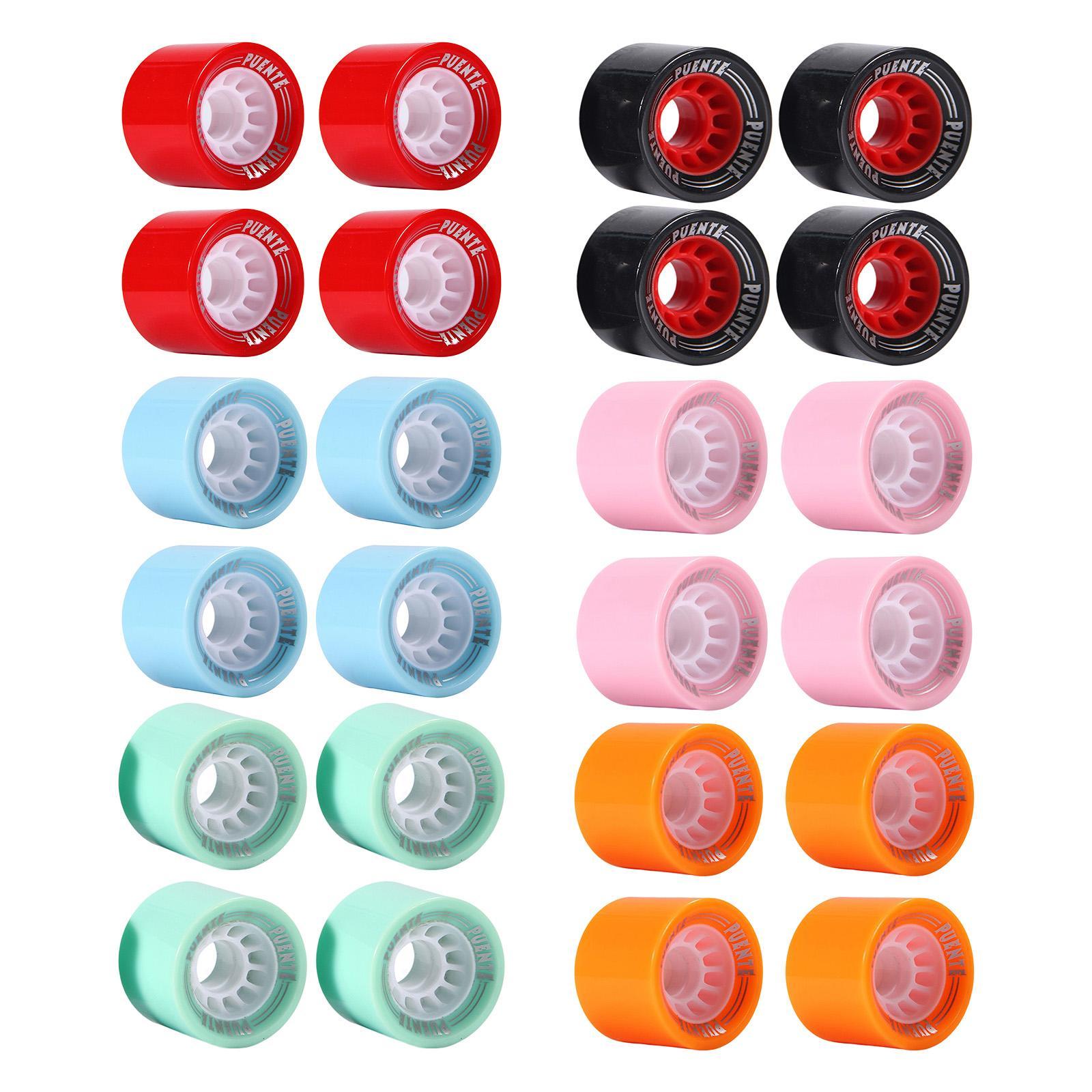 4/Set Skateboard Wheels 70x51mm Stable Cruising Wheels