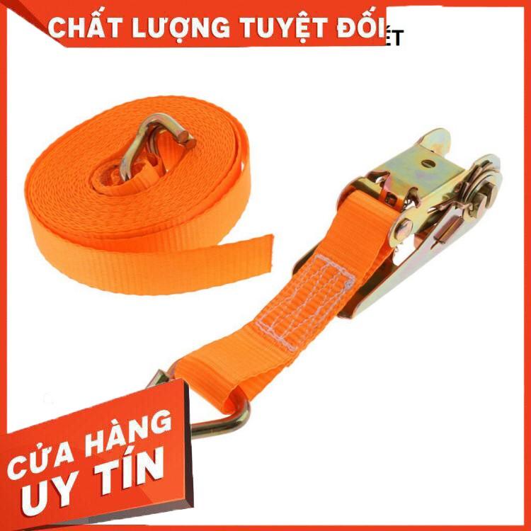 Dây Cảo Chằng Hàng Tăng Đơ Bản 25mmx3 mét tải 1000kg Có Móc J Liên Sơn