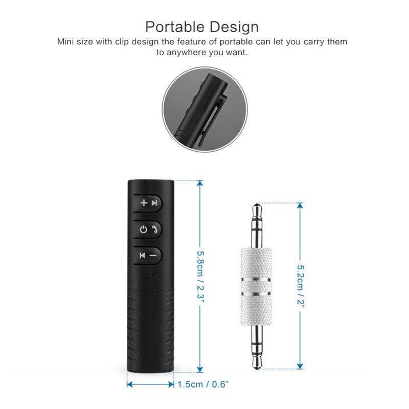 Thiết Bị Nhận Tín Hiệu Bluetooth Không Dây Jack 3.5Mm Cho Tai Nghe MP3