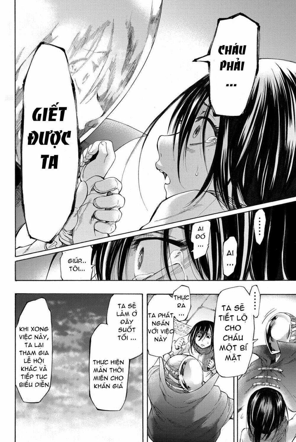 tấn công người khổng lồ: những cô gái mất tích chapter 9 17