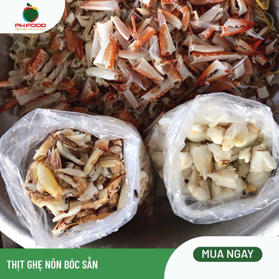 - Thịt Ghẹ Nõn Bóc Sẵn