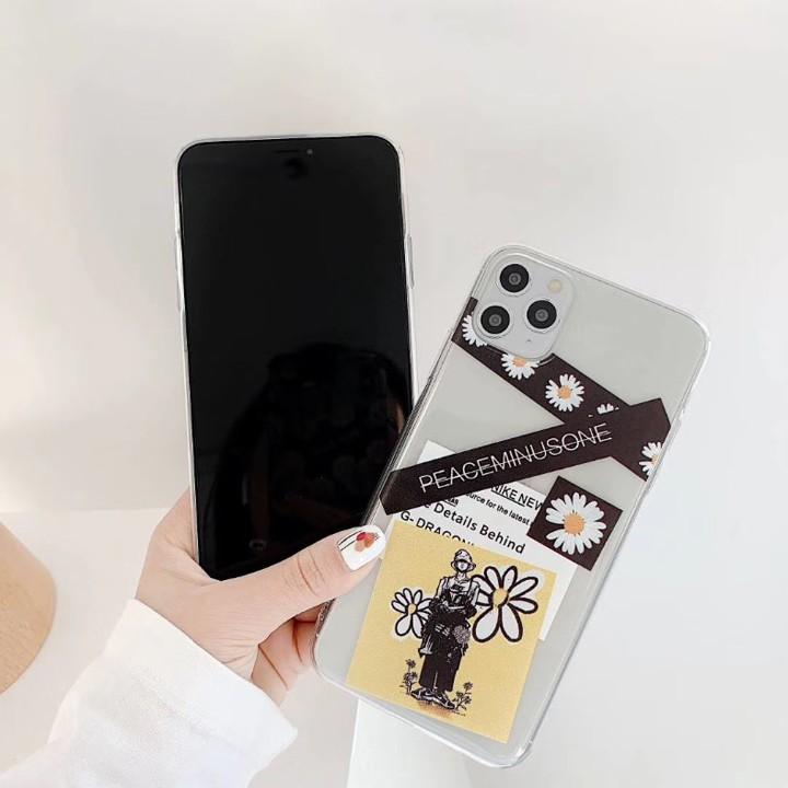 Ốp Lưng cho iPhone 6/6S/6Plus/6SPlus/7/8/7Plus/8Plus/X/XS/XSMax/11/11Pro/11Max Hoa Cúc G-Dragon - Mã TZAC270