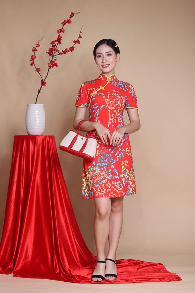 Túi Xách Công Sở Nữ Có Dây Đéo Chéo - Đỏ