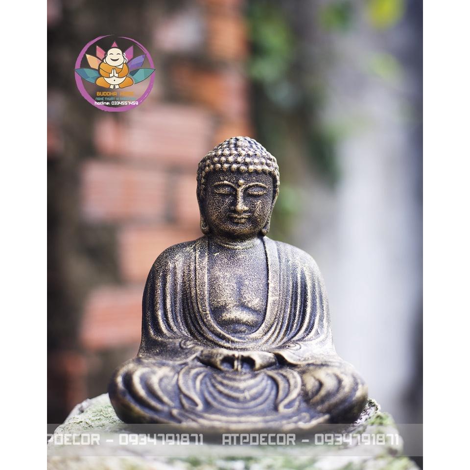 Tượng PHẬT thiền phong cách Zen Art phong thủy, trang trí hồ cá, hồ thủy sinh