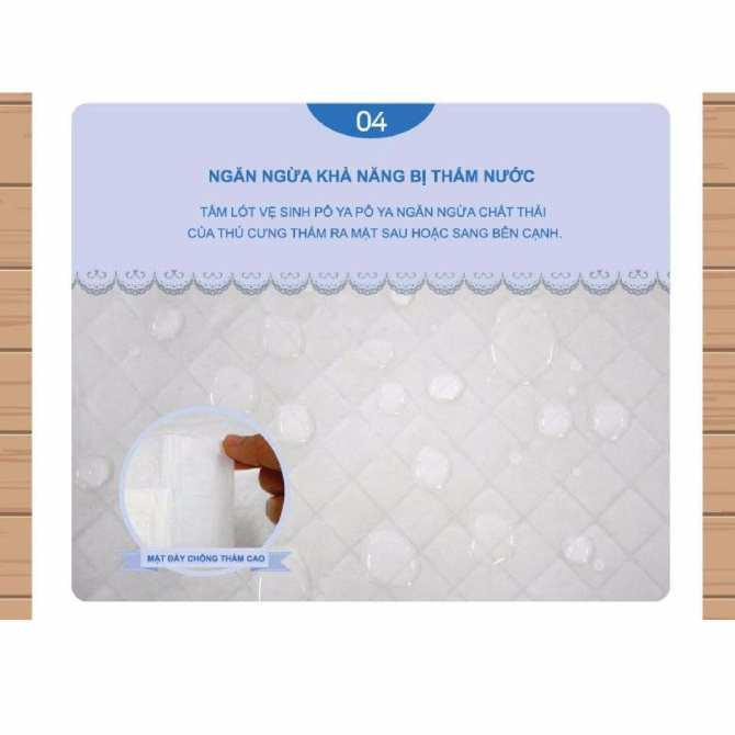 Tấm lót vệ sinh, tã cho chó 20 miếng siêu lớn 77x60cm