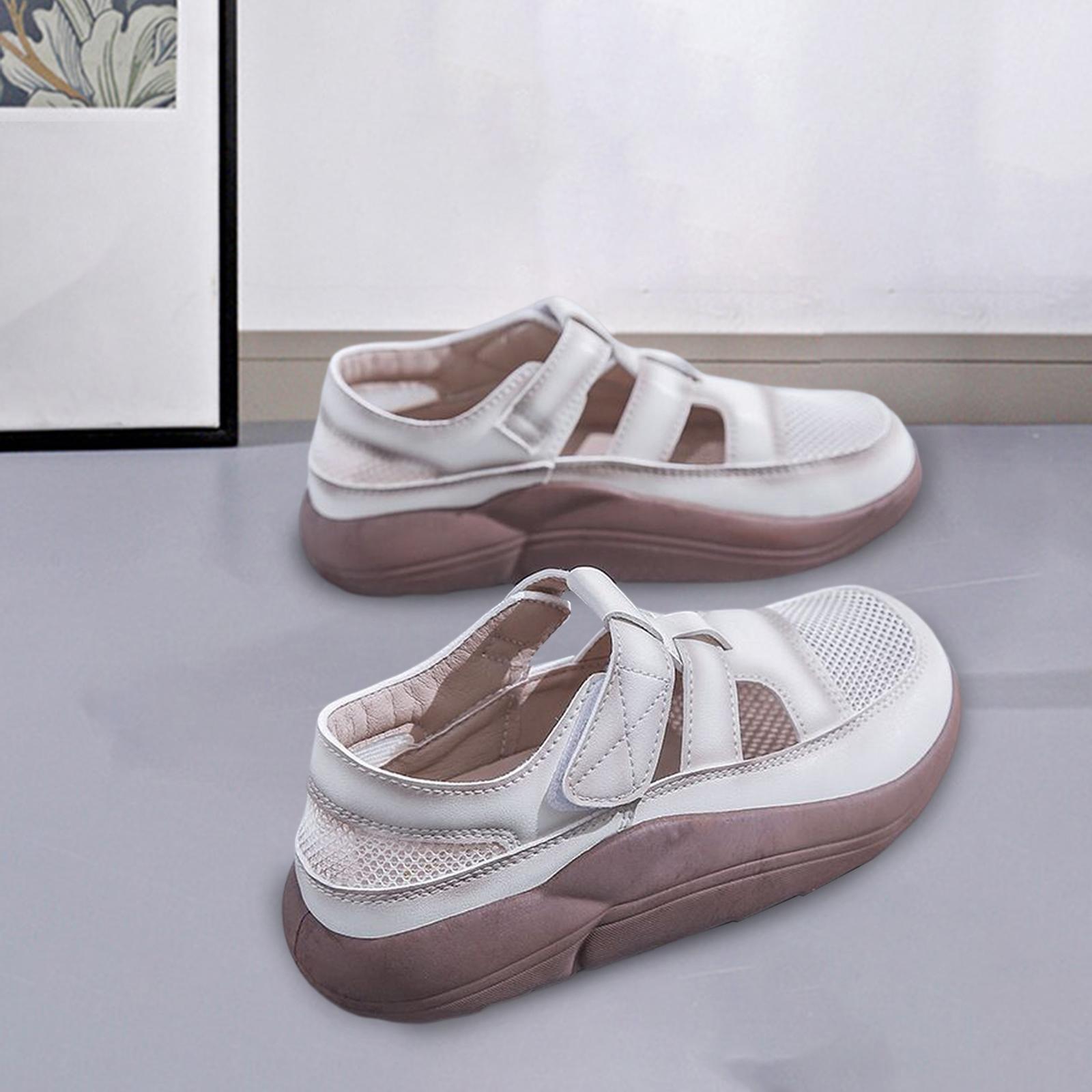 Women's Casual Shoes Slip on Fashion Sneakers Thick Soled Nonslip Sports Shoes Female Platform Shoes Walking Shoes for Running Hiking Outdoor