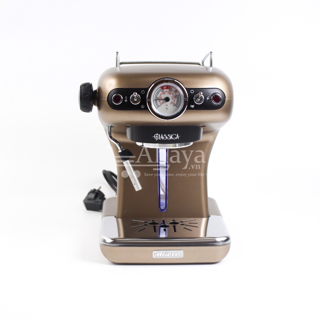 Máy pha cà phê Ariete Espresso Mod 1389 cổ điển 0.9l - Italia - Hàng Chính Hãng