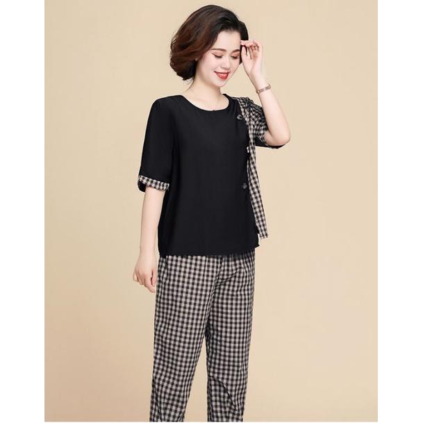 Bộ Đũi kẻ phối hàng loại 1 cao cấp kèm hình ảnh và video thật