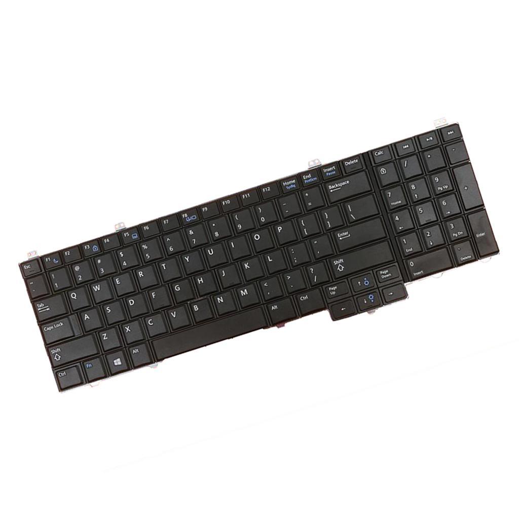 US Layout Keyboard Replacement for Dell Latitude E5540 Laptop Computer Black