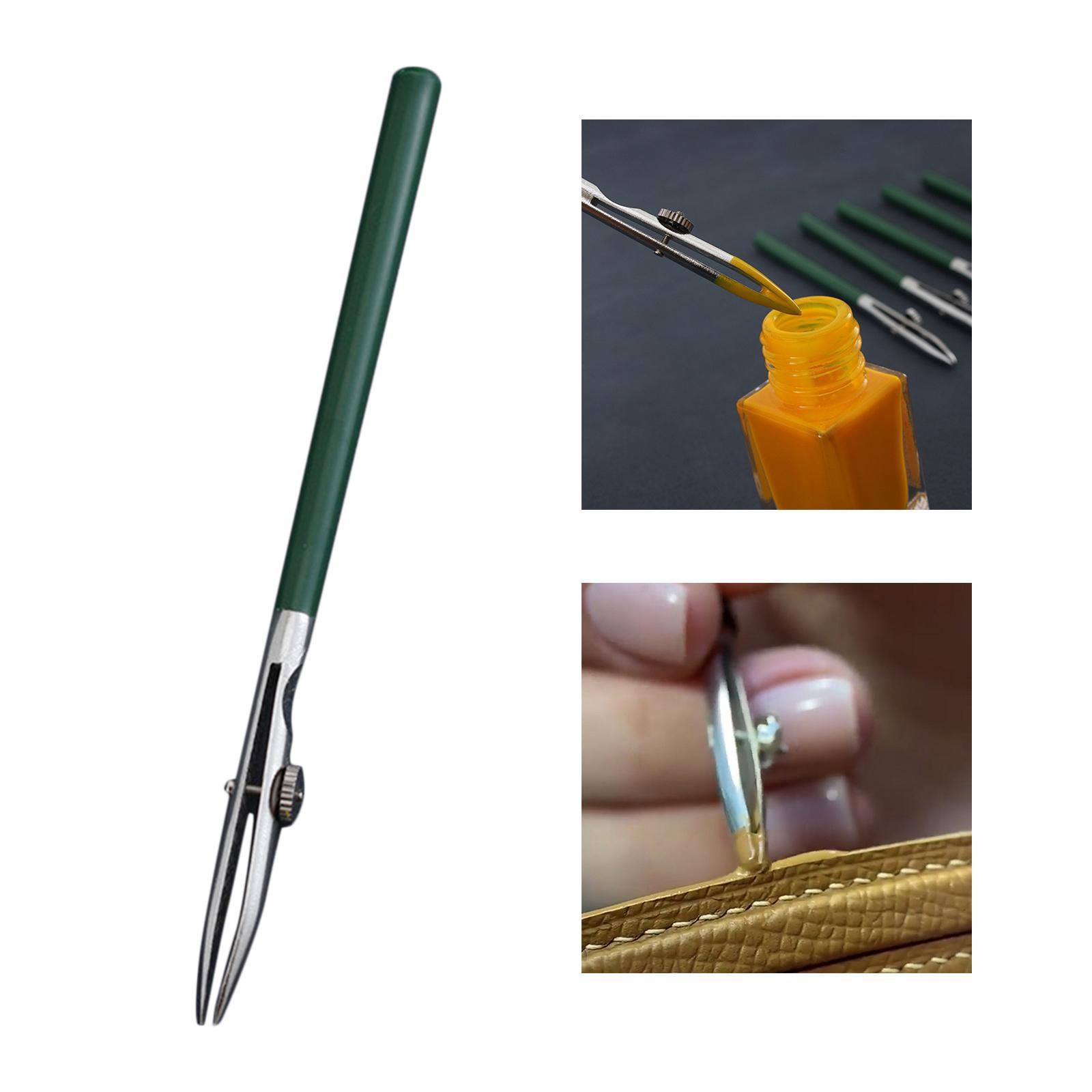 Ruling Pen for Masking Fluid, Fine Line Drawing Edge Oil Pen Stationery for Watercolor Drawing, Border Line Painting Supplies