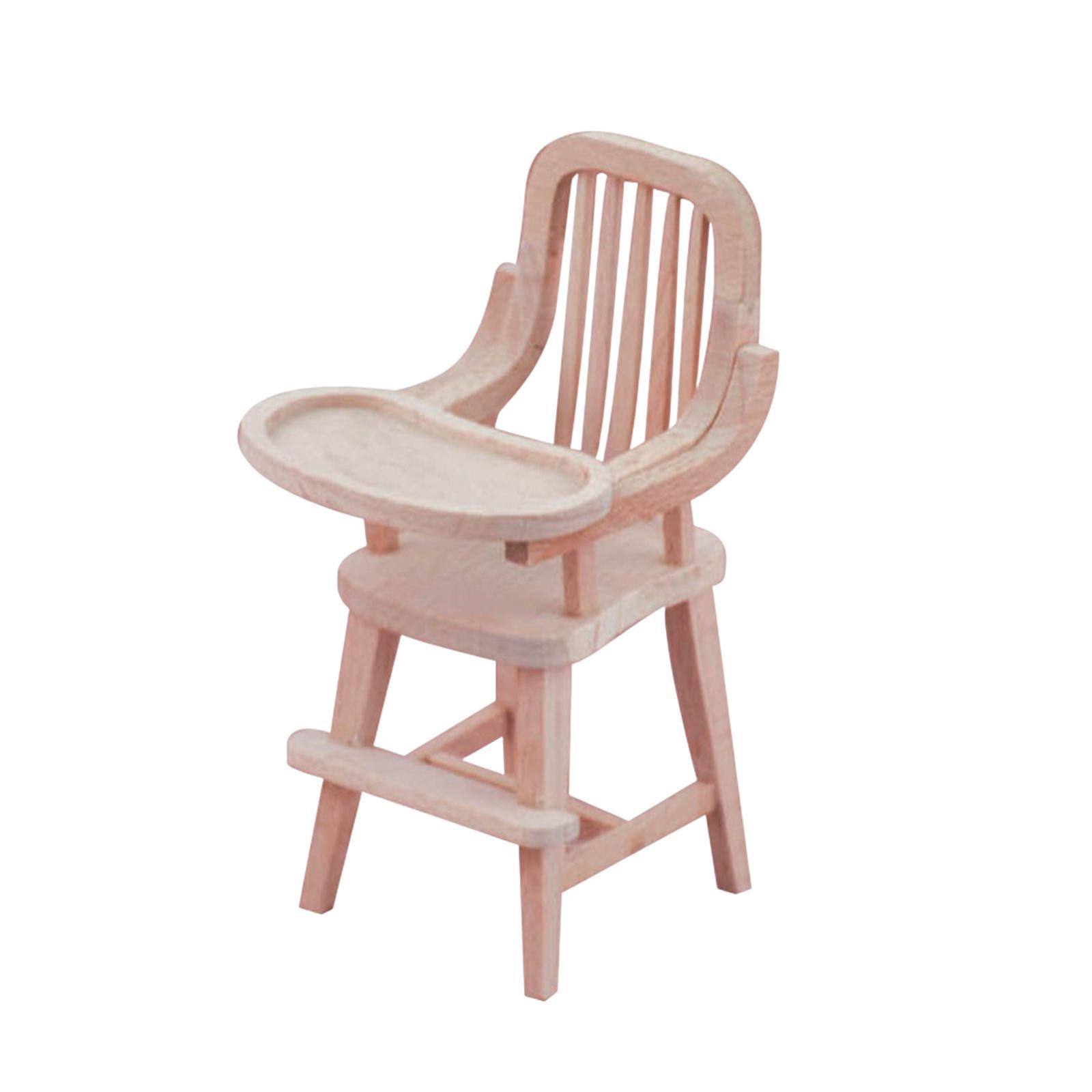 Mini Furniture Model Wooden for Dollhouses Micro Landscape DIY Accessory