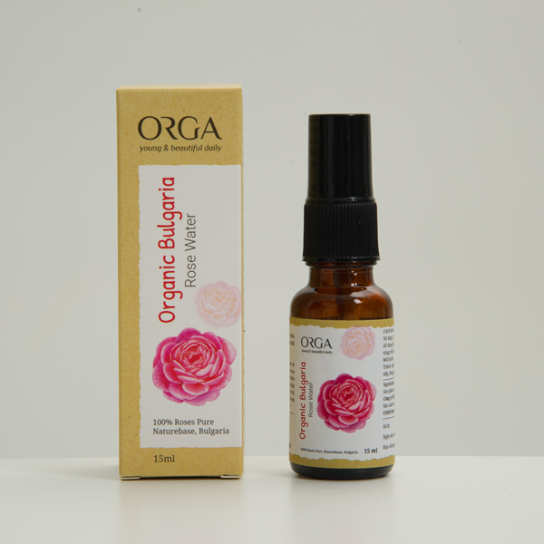 Tinh chất hoa hồng dưỡng ẩm da ROSE WATER ORGANIC BULGARIA 15ML- Giúp cân bằng pH, loại bỏ dầu nhờn và bụi bẩn tích tụ.  Làm thông thoáng se khít lỗ chân lông.  Dưỡng ẩm, làm mềm da, đặc tính chống viêm tự nhiên giúp giảm mụn trứn