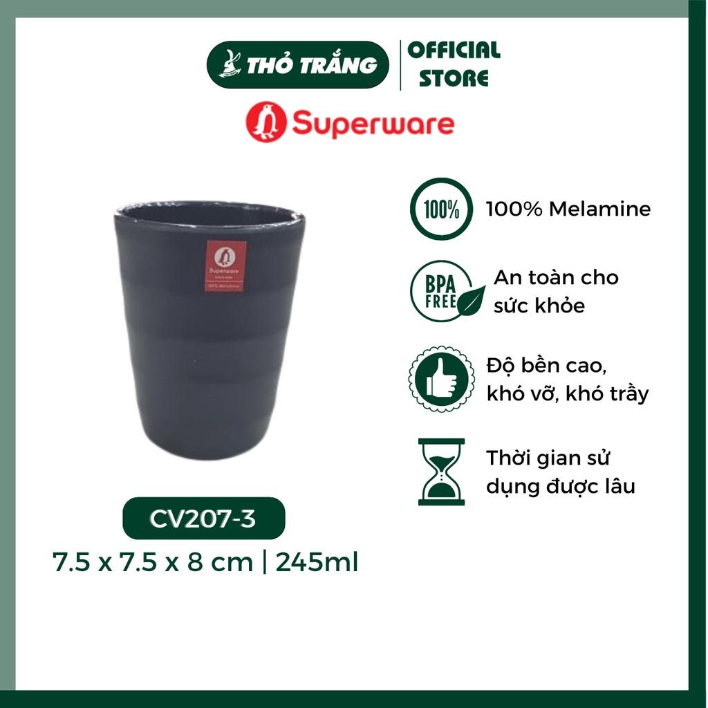 Ly Uống Nước Nhựa Nhám Melamine Superware Thái Lan Cao Cấp