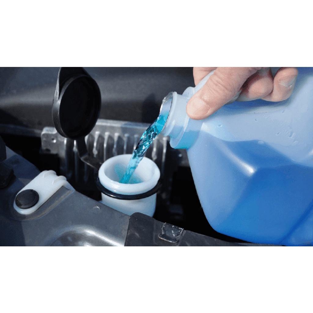 Combo 2 Nước rửa kính xe ô tô siêu sạch đậm đặc KING CLEANER màu xanh dịu nhẹ