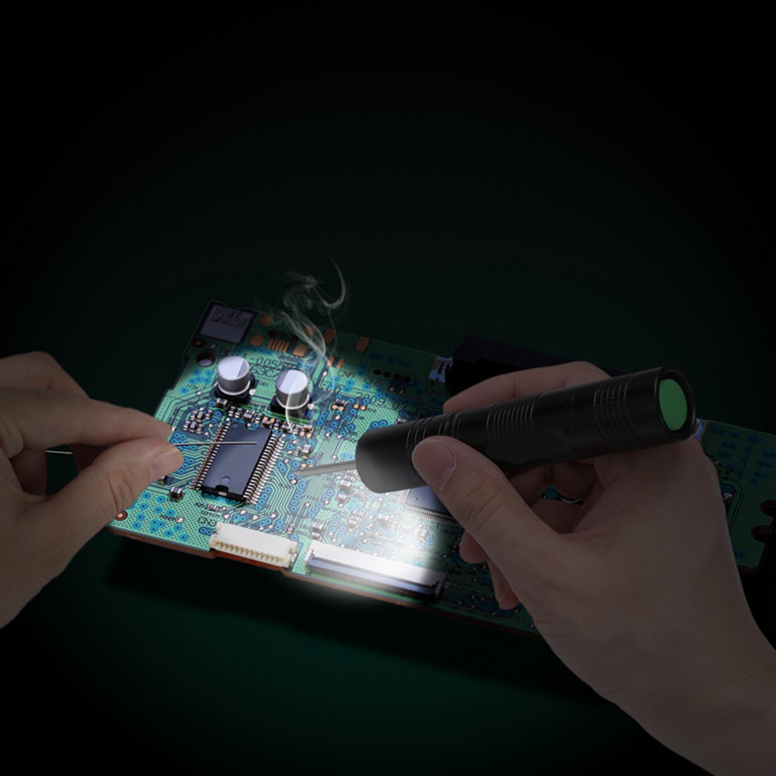 Aluminum Alloy Soldering Iron Kit USB Battery Powered Wireless Charging Welding Tool