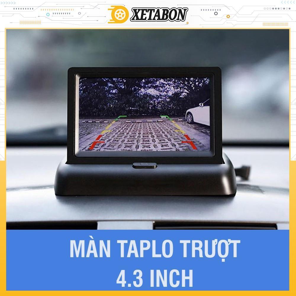 Màn hình taplo xe hơi  4.3 inch , gập trượt