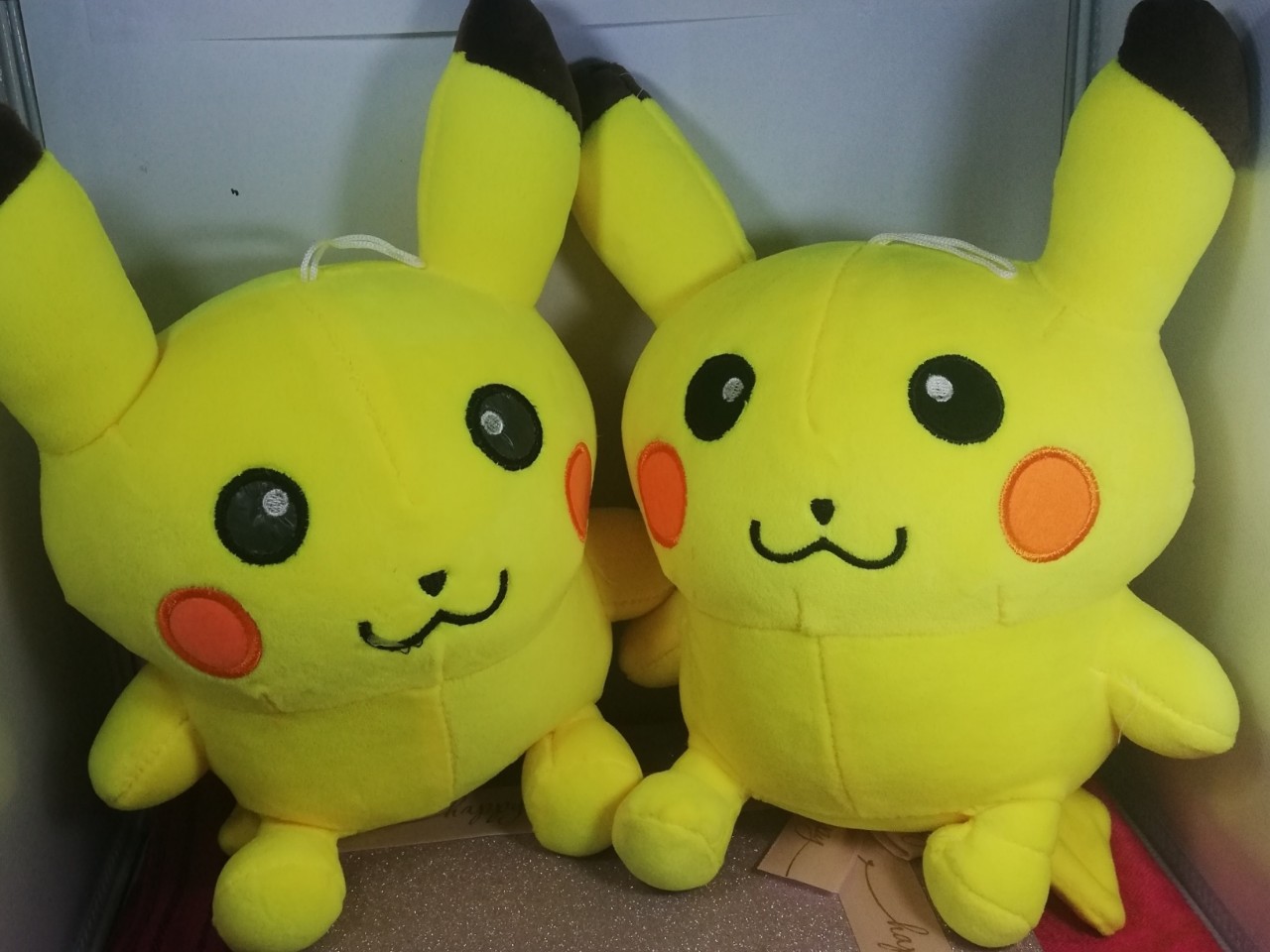 Gầu Bông Pikachu Vàng má hồng Gấu Bông Pokemon Gấu bông dùng tặng người thân 8/3 Quốc tế phụ nữ